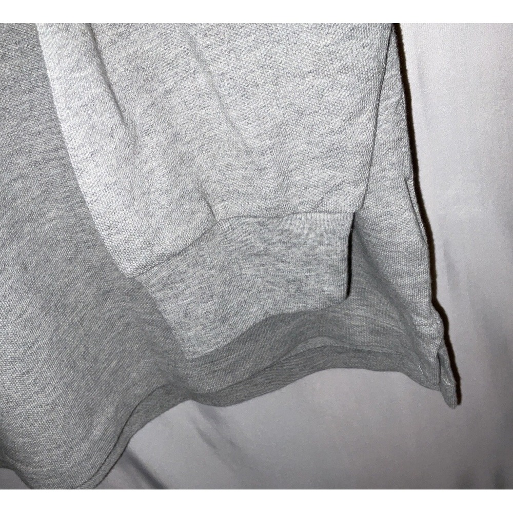 NWT‎ Men's Polo Ralph Lauren Long Sleeve Polo Shirt Gray Heather Navy Pony 3XLT - Picture 5 of 6